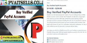 Buy Verified PayPal Accounts